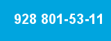928 801-53-11 928 801-53-11